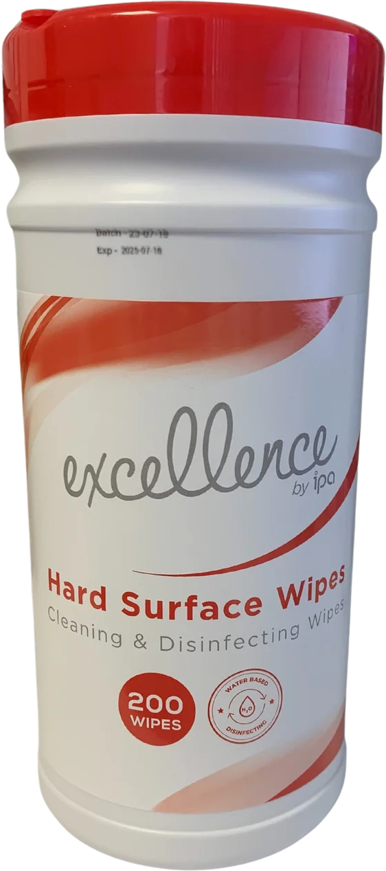 Excellence Hard Surface Disinfecting Wipes 200 Pack