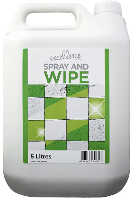 Excellence Spray And Wipe 5Ltr