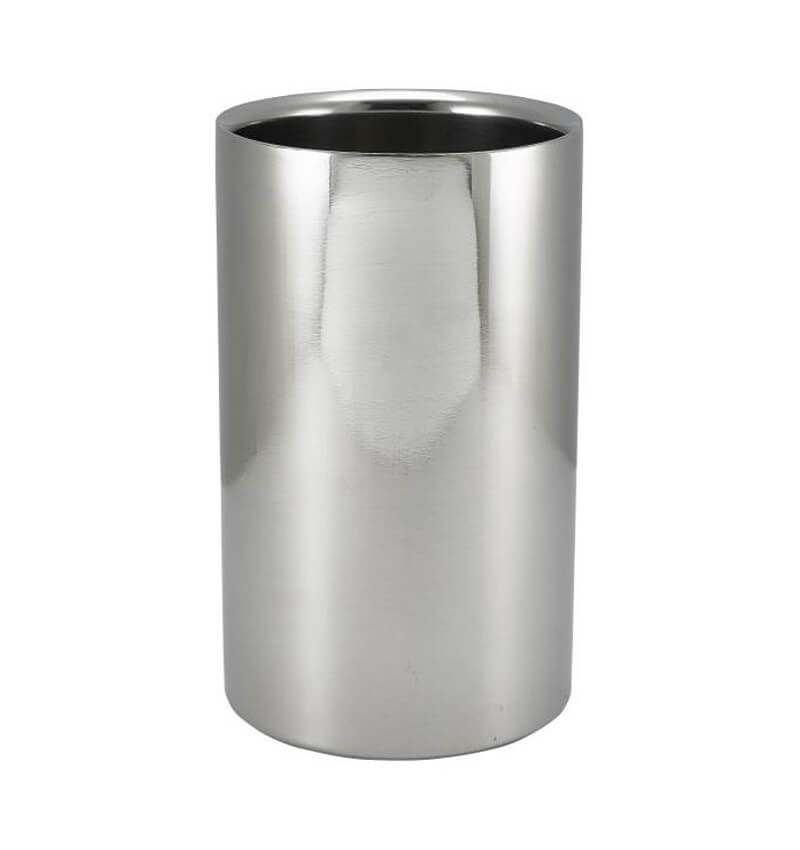 GenWare Polished Stainless Steel Wine Cooler