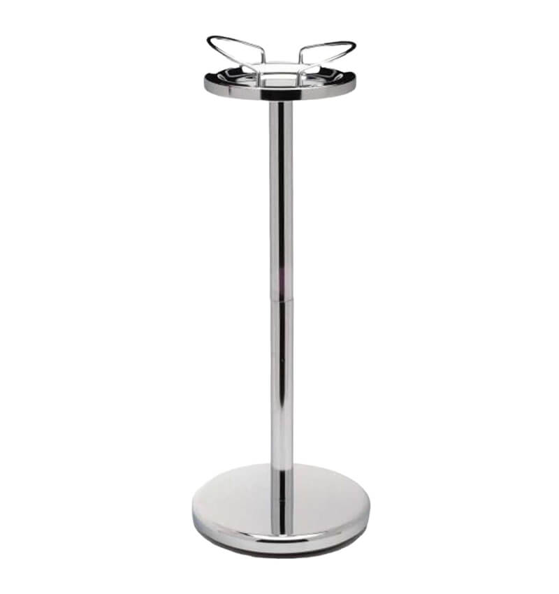 Wine Bucket Stand - Chrome 68cm