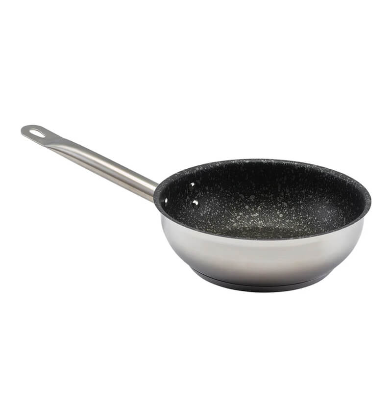 GenWare Non Stick Teflon Stainless Steel Sauteuse Pan 20cm