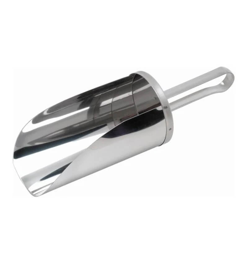 S/St.Flour Scoop 6" Scoop Length  0.4L Cap