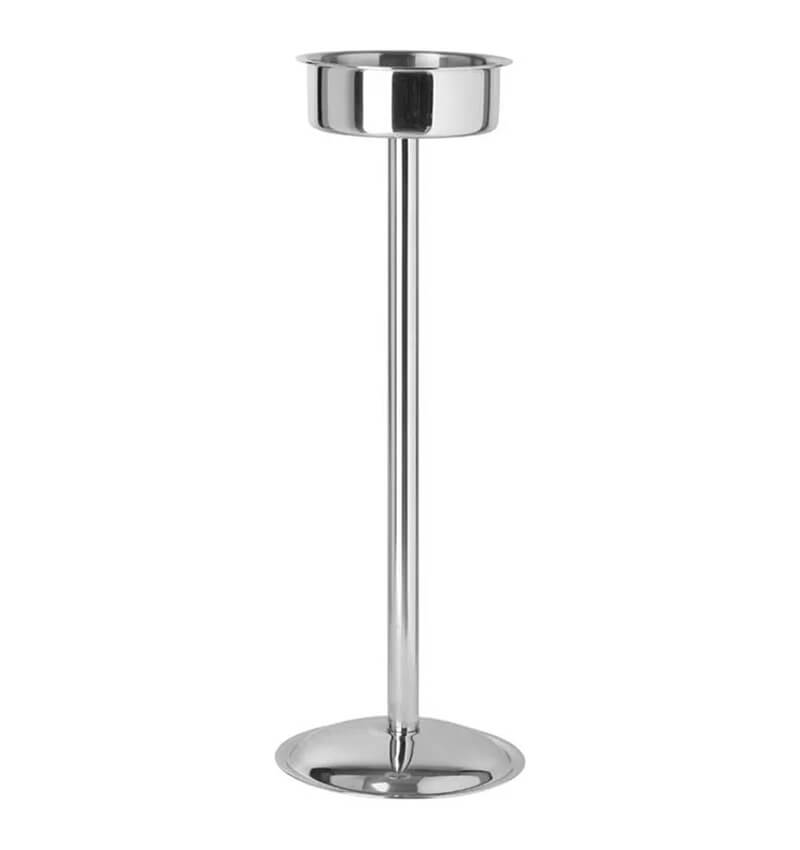 S/St. Wine Bucket Stand (Satin) 18"