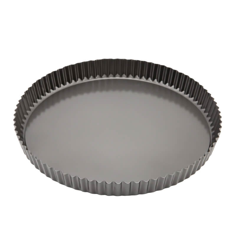 Carbon Steel Non-Stick Fluted Quiche Tin 29cm