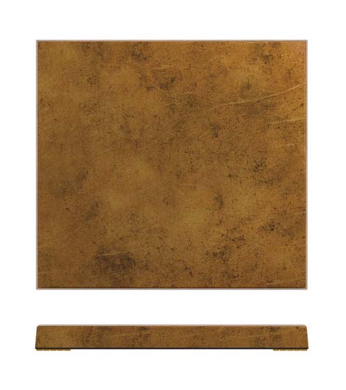 Copper Utah Melamine GN1/6 Slab 17.6 x 16.2cm