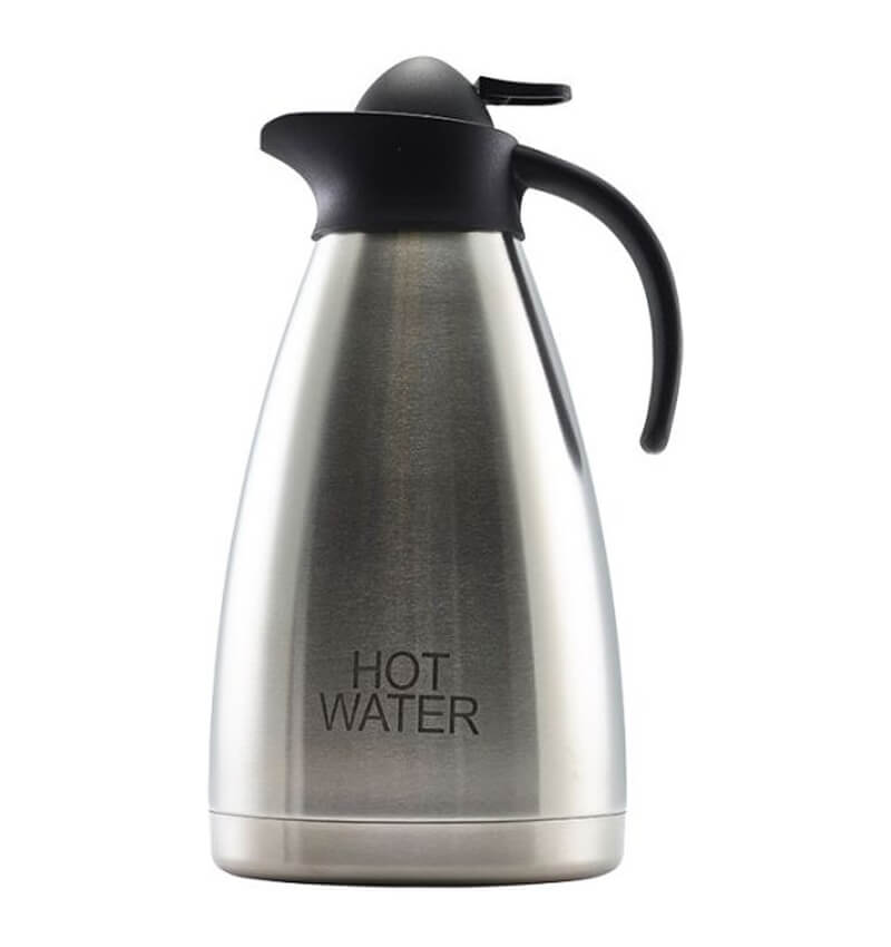 Hot Water Inscribed Contemporary Vac. Jug 2.0