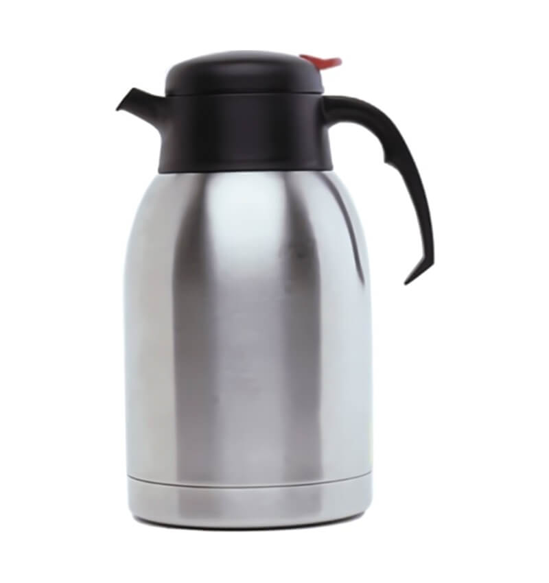 St/St Vacuum Push Button Jug 2.0L