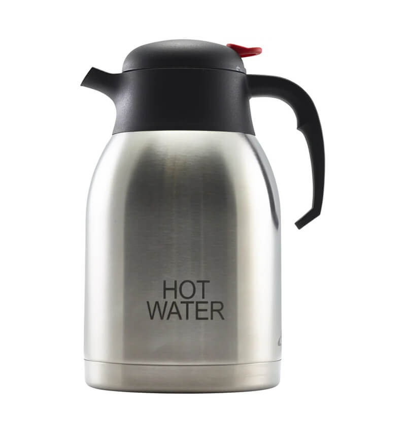 Hot Water Inscribed St/St Vacuum Jug 2.0L