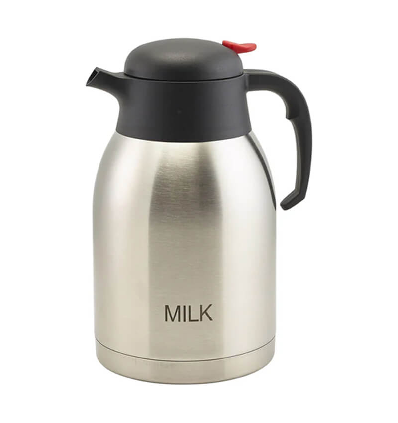 Milk Inscribed St/St Vacuum Jug 2.0L