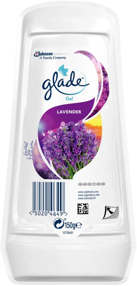 Glade Solid Lavender 150g 8 Pack