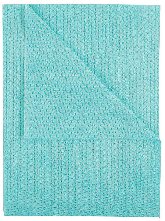 Green Velette Cloth 25 Pack (Economy Lavette Cloth)