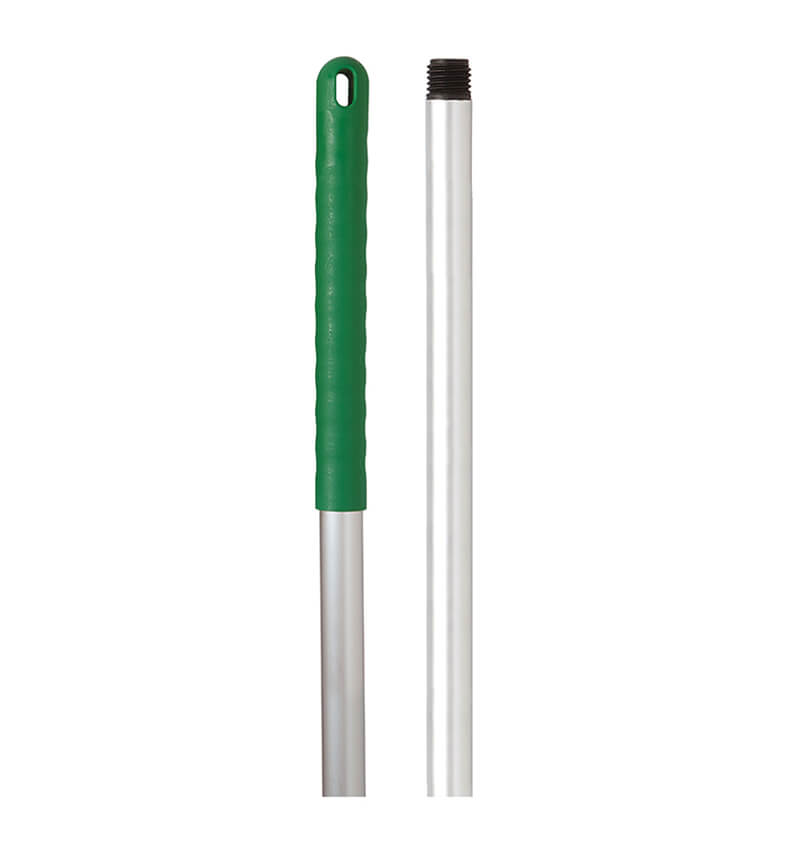 Green Steel Broom And Mop Handle 125cm