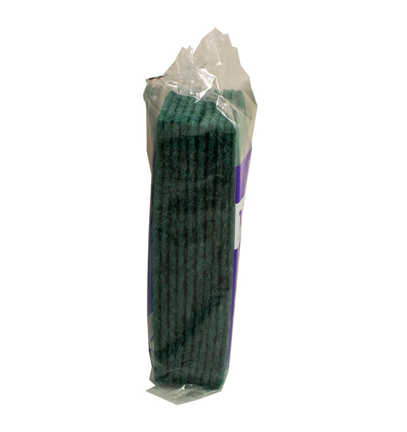 Economy Green Scouring Pad 10 Pack