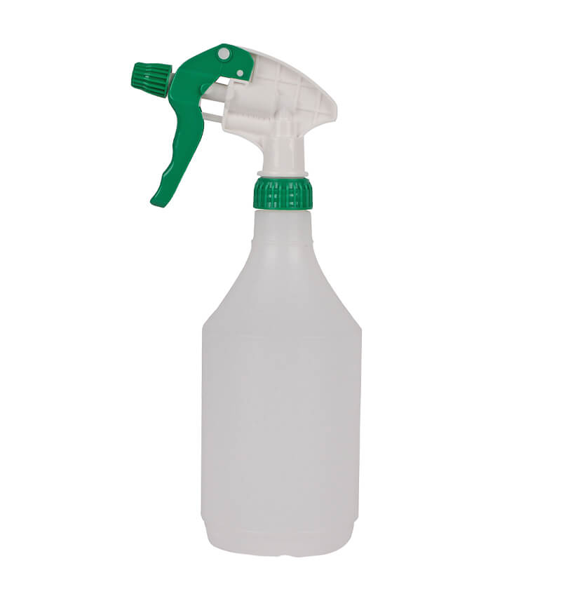 Green Coloured Head Empty Trigger Bottle 750ml