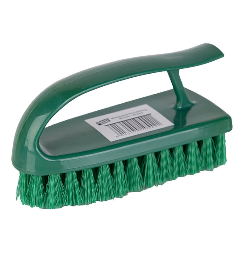 Hand Held Scrubbing Brushes Green