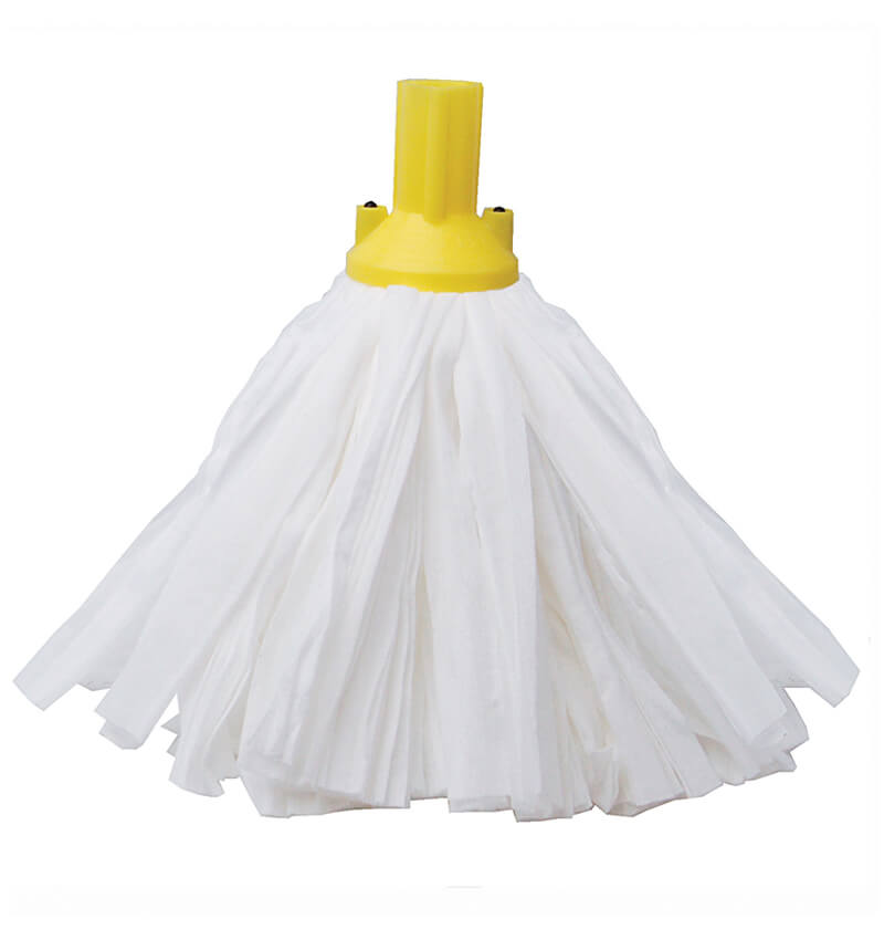 Big White Exel Mop Head 10 Pack Yellow