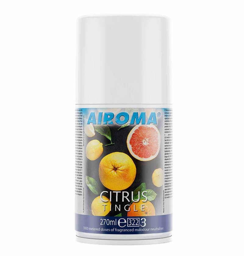 Airoma Air Freshener Refills 270ml Citrus Tingle 12 Pack