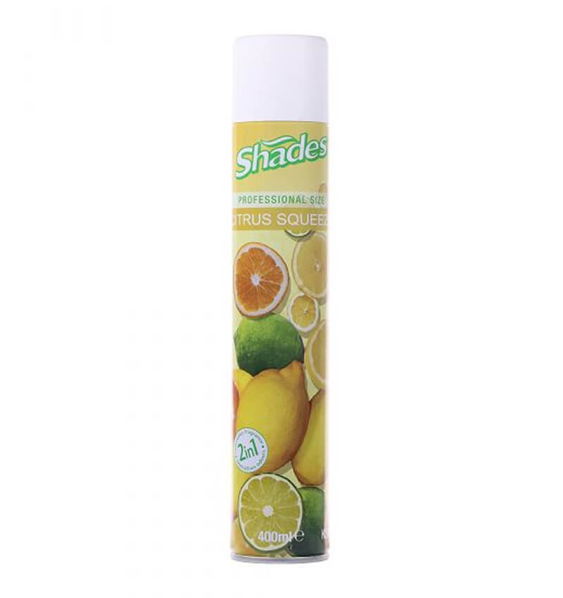 Shades Air Freshener Citrus 400ml 12 Pack