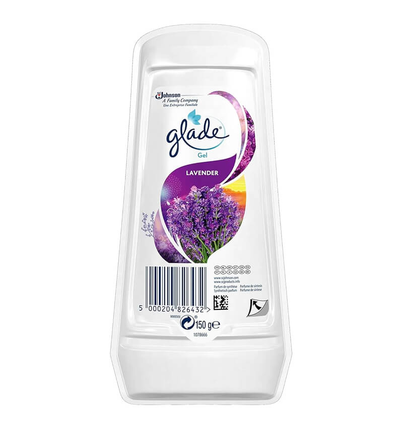 Glade Solid Lavender 150g 8 Pack