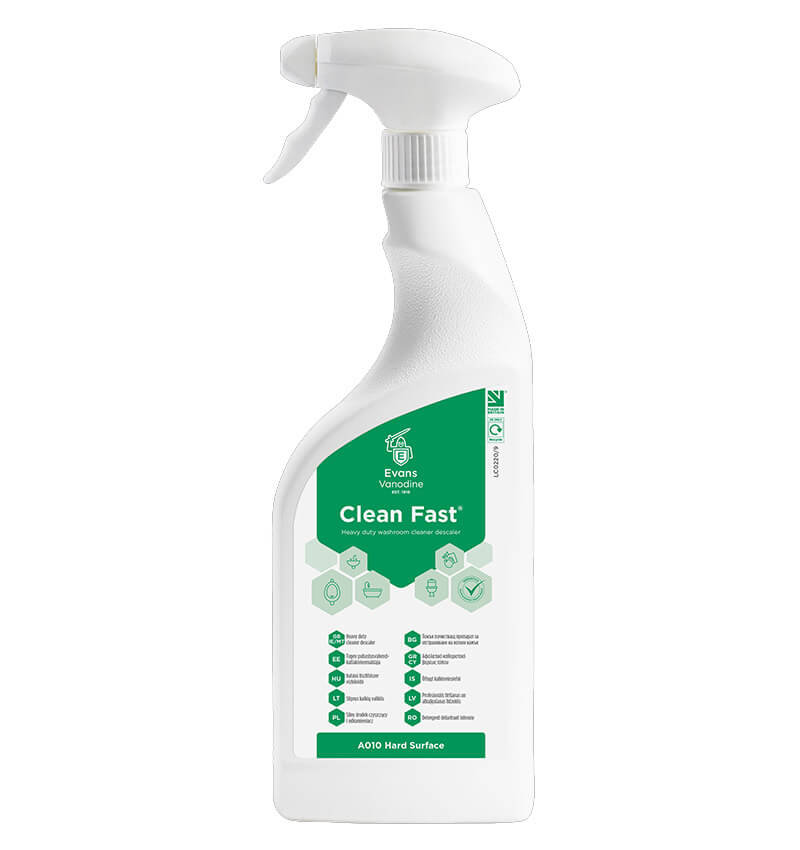 Evans Cleanfast Foaming Washroom Cleaner 750ml