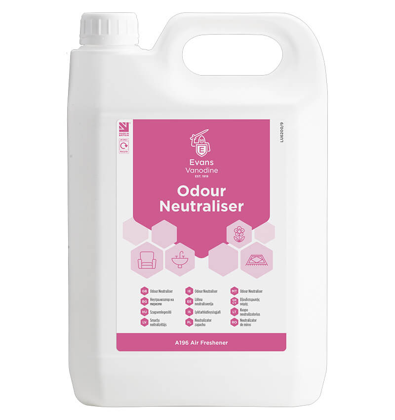 Evans Odour Neutraliser For Carpet And Fabric 5Ltr