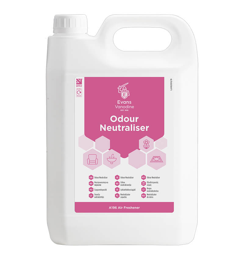 Evans Odour Neutraliser For Carpet And Fabric 5Ltr