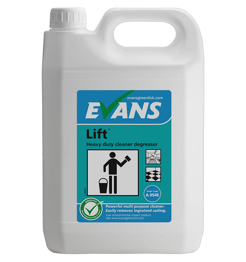 Evans Lift Heavy Duty Cleaner And Degreaser 5Ltr 2 Pack