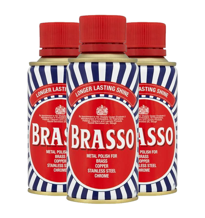 Brasso Liquid Polish 175ml 8 Pack