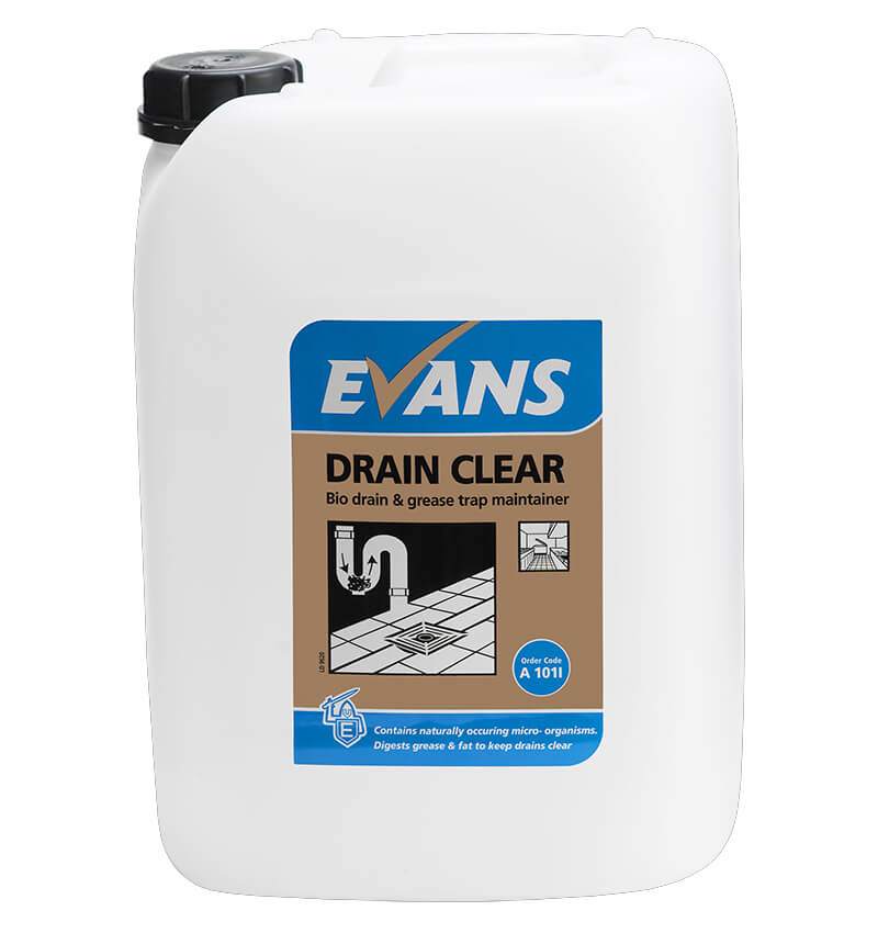 Evans Drain Clear Drain And Grease Trap Maintainer 10Ltr