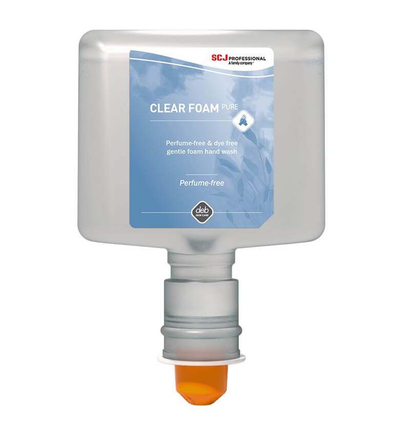 Deb Clear Foam Wash Touch Free 1200ml CLR12LTF 3 Pack