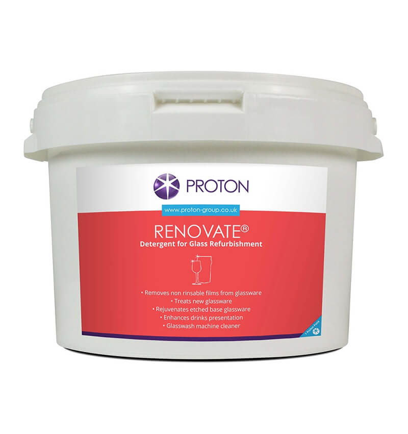 Proton Renovate Powder For Maintaining and Restoring Glasses 2.5KG