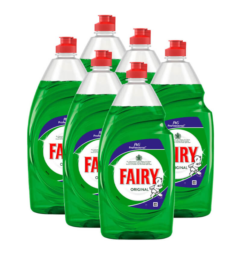 Fairy Original Washing Up Liquid 900ml 6 Pack