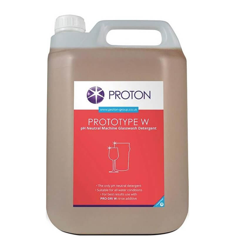 Proton Prototype W Glasswash Detergent 5 Ltr