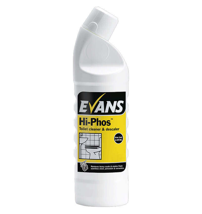 Evans Hi Phos Acidic Toilet Cleaner 1Ltr