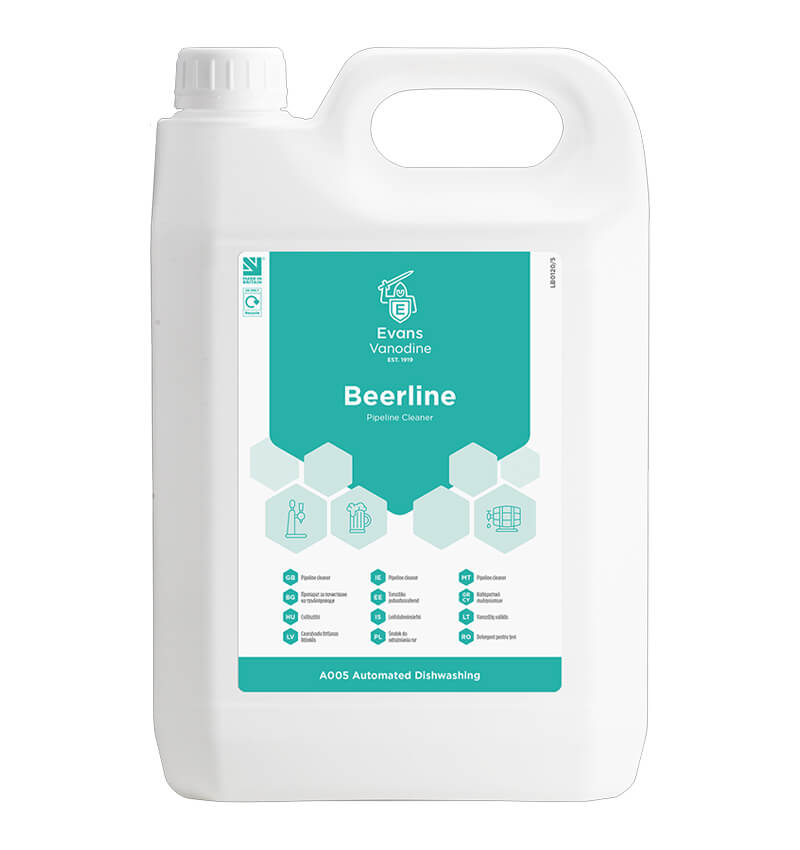 Evans Beerline Cleaner 5Ltr 2 Pack