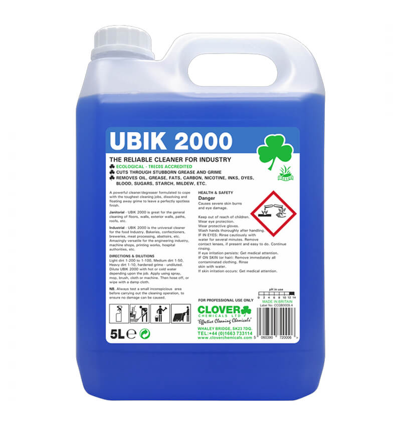 Ubik 2000 Degreaser 5ltr