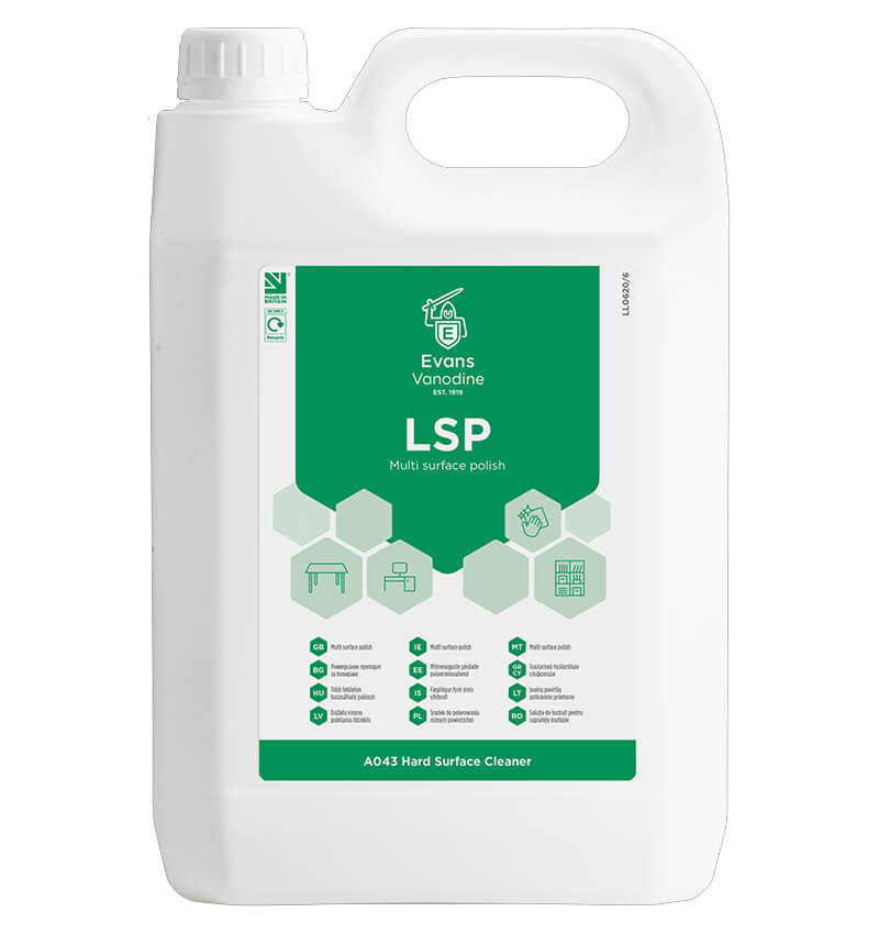 Evans L.S.P Multi Surface Polish 5Ltr 2 Pack