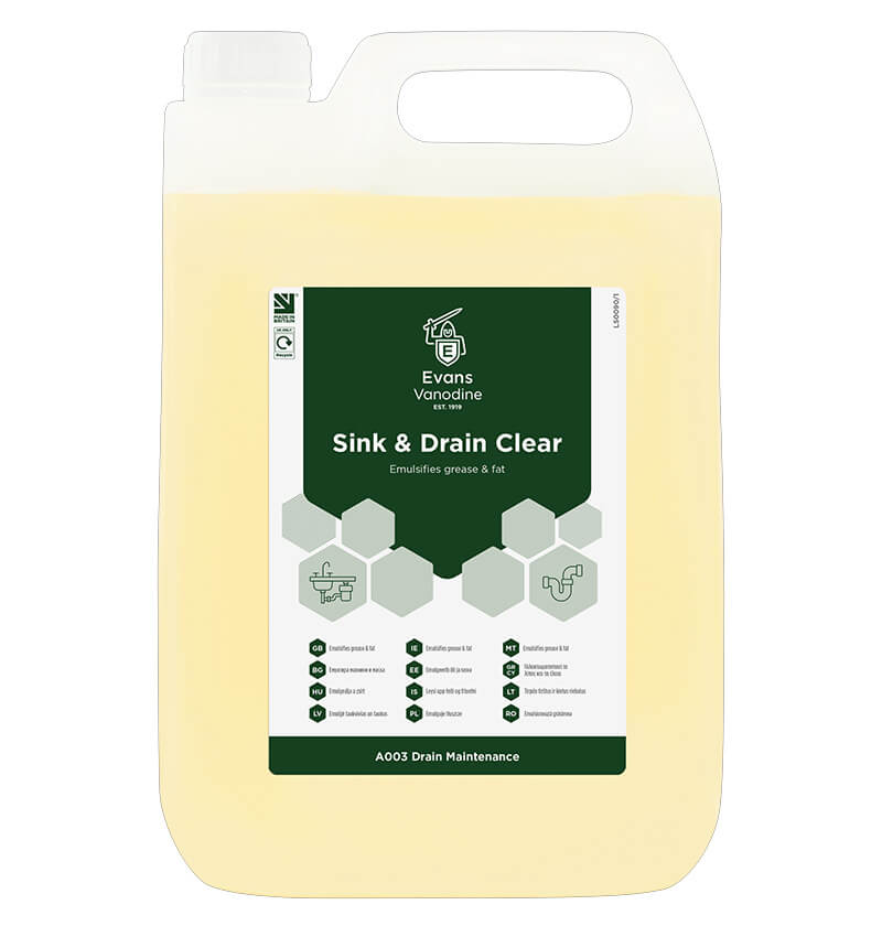 Evans Sink And Drain Cleaner 5 Ltr