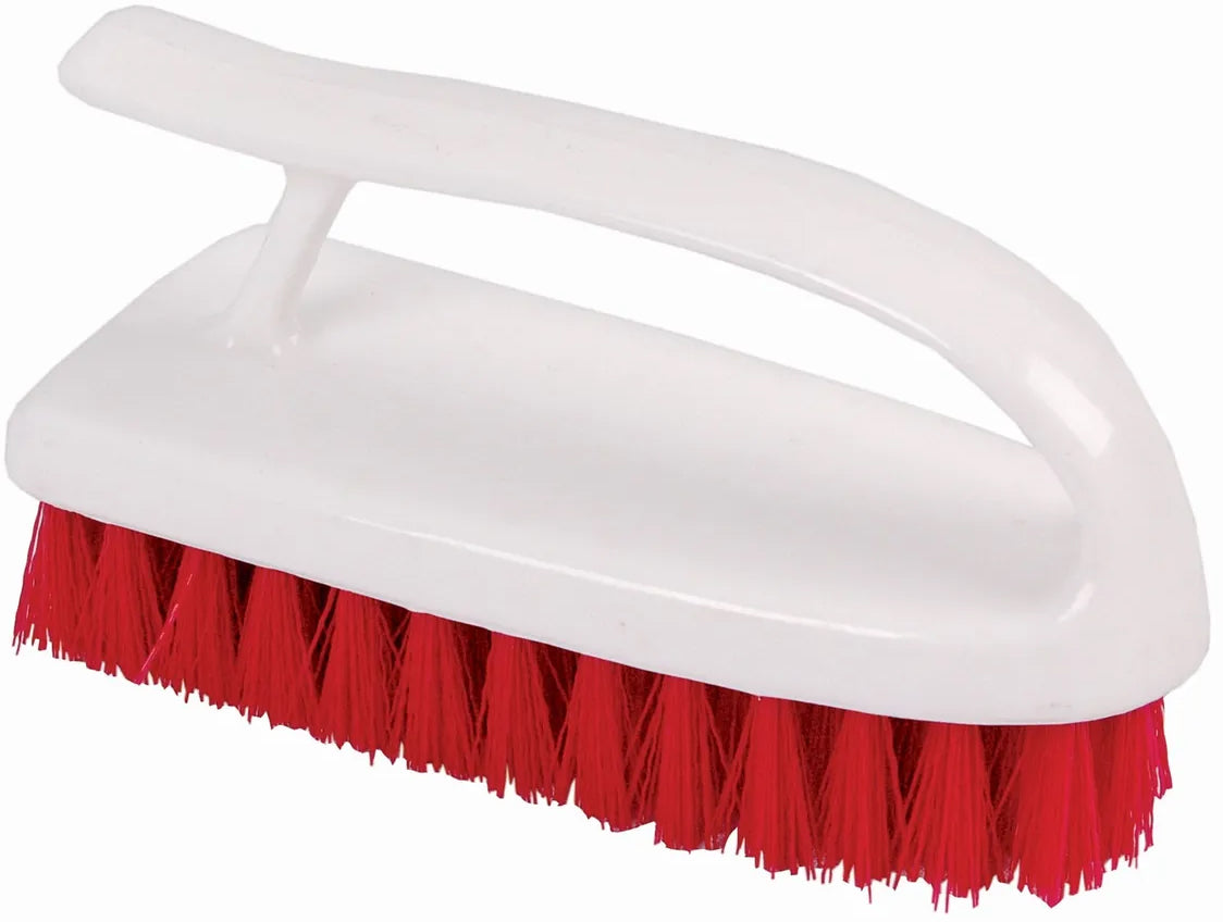 Hand Held Scrubbing Brushes Red