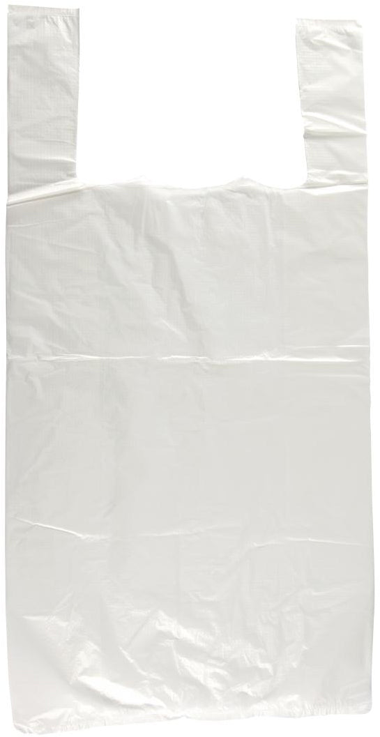 Heavy Duty White Carrier Bag 11 x 17 x 21 1000 Pack