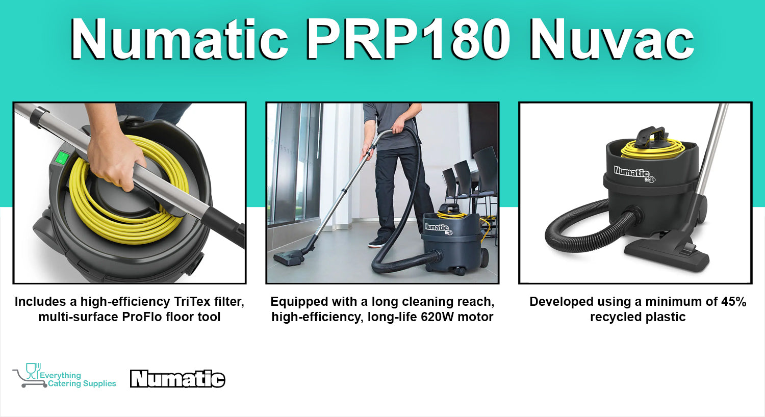 Numatic PRP180 Nuvac Hoover