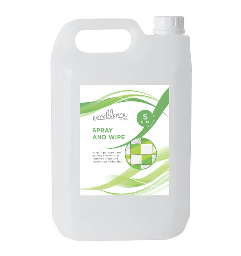 Excellence Spray And Wipe 5Ltr