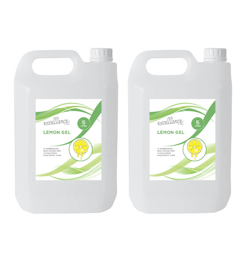 Excellence Lemon Gel 5Ltr 2 Pack