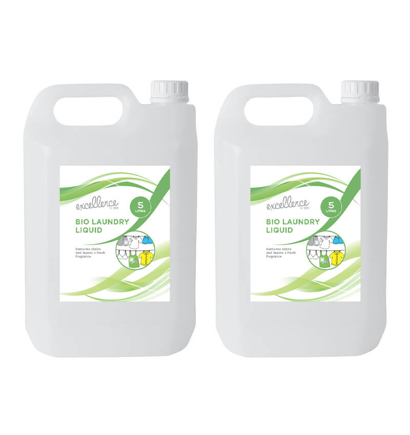 Excellence Bio Laundry Liquid 5Ltr 2 Pack