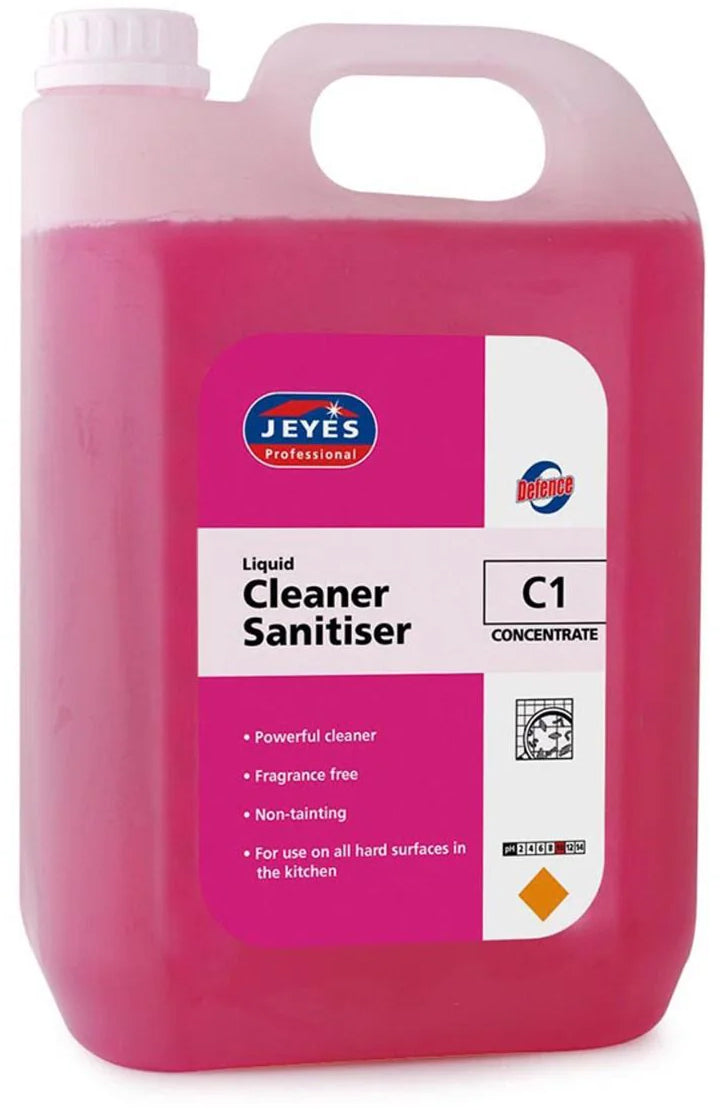 Jeyes C1 Super Concentrate Cleaner Sanitiser 2 Ltr