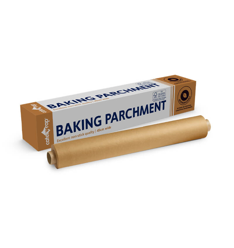 Caterwrap Cutterbox Baking Parchment 450mm x 50m 6 Pack