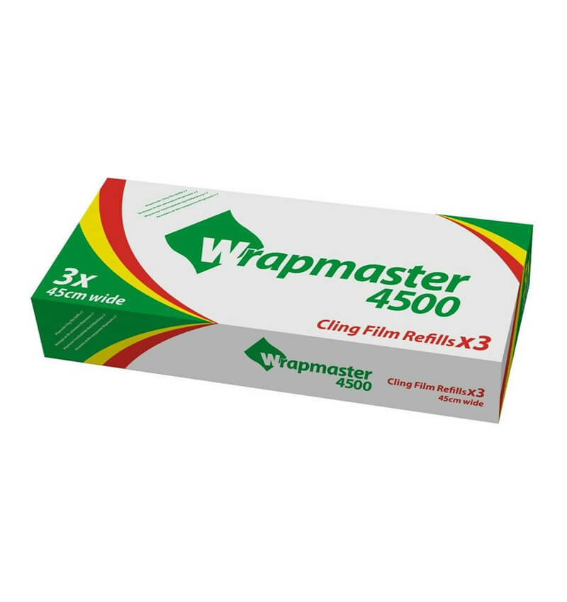 Wrapmaster Clingfilm 4500 Refill 300M 3 Pack