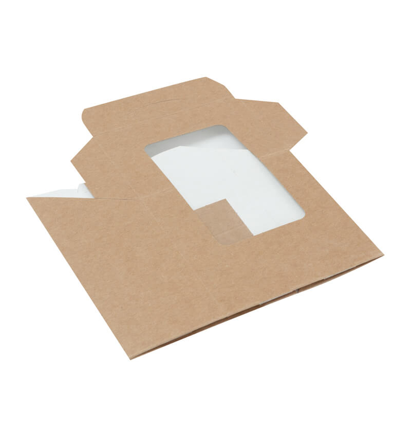 Colpac Compostable Tuck Top Kraft Wrap Box 500 Pack