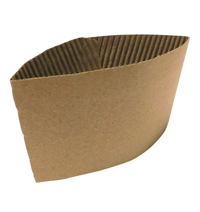 100 Pack Recyclable Hot Cup Sleeve For 12 and 16oz Cups