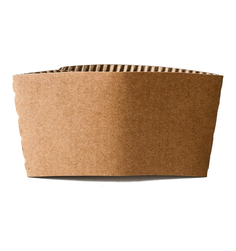 100 Pack Recyclable Hot Cup Sleeve For 12 and 16oz Cups